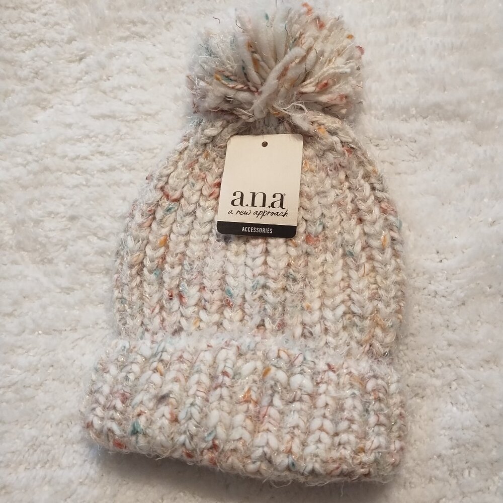 a.n.a Scarf & Hat Set w/Free Gift! - Picture 2 of 7